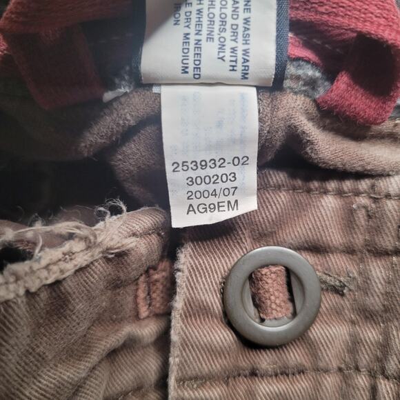 Vintage Gap Pants 34x30 Brown Cargo Parachute Industrial Workwear Utility Y2K - Picture 6 of 7